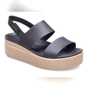 Brooklyn low wedge sandals